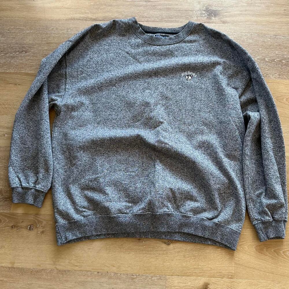 Big dogs grey crewneck sweatshirt